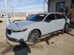 Salvage cars for sale at Los Angeles, CA auction: 2023 Honda Accord Hybrid Sport