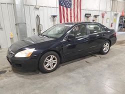 Salvage cars for sale at Mcfarland, WI auction: 2006 Honda Accord EX