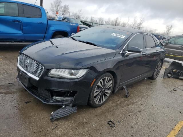 2018 Lincoln MKZ Hybrid Select