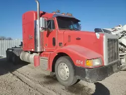 Salvage trucks for sale at Des Moines, IA auction: 2000 Peterbilt 377