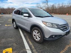 Salvage cars for sale at North Billerica, MA auction: 2013 Honda CR-V EXL