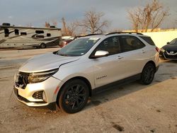 Salvage cars for sale at auction: 2022 Chevrolet Equinox RS