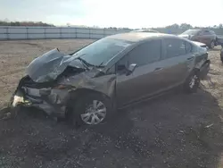 Salvage cars for sale at Fredericksburg, VA auction: 2012 Honda Civic LX