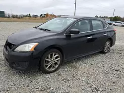 Salvage cars for sale at Tifton, GA auction: 2013 Nissan Sentra S