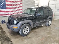 Salvage cars for sale at Columbia, MO auction: 2004 Jeep Liberty Sport