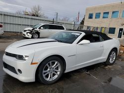 Chevrolet salvage cars for sale: 2022 Chevrolet Camaro LT