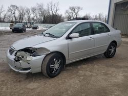 Salvage cars for sale at Franklin, WI auction: 2006 Toyota Corolla CE