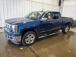 Salvage cars for sale at Franklin, WI auction: 2015 Chevrolet Silverado K1500 LTZ