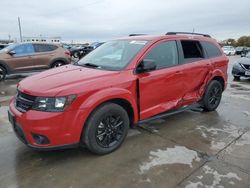 Salvage cars for sale at Grand Prairie, TX auction: 2019 Dodge Journey SE