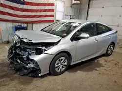 Toyota Prius salvage cars for sale: 2018 Toyota Prius Prime