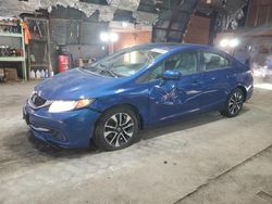 Honda salvage cars for sale: 2015 Honda Civic EX