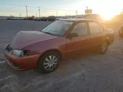 Toyota Corolla ce Vehiculos salvage en venta: 2001 Toyota Corolla CE