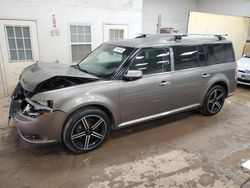 Salvage cars for sale at Davison, MI auction: 2013 Ford Flex Limited