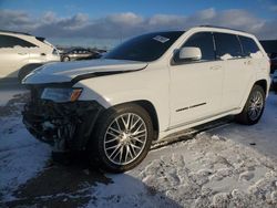 Jeep salvage cars for sale: 2018 Jeep Grand Cherokee Summit