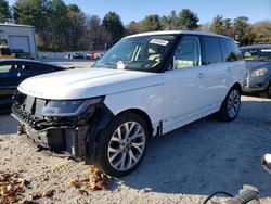 Land Rover Vehiculos salvage en venta: 2019 Land Rover Range Rover HSE