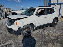 Salvage cars for sale at Loganville, GA auction: 2017 Jeep Renegade Latitude