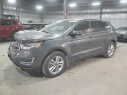 Salvage cars for sale at Des Moines, IA auction: 2015 Ford Edge SEL