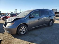 Salvage cars for sale at Chicago Heights, IL auction: 2014 Honda Odyssey EX