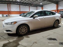 Salvage cars for sale at Rocky View County, AB auction: 2016 Ford Fusion S