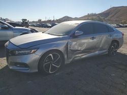 Salvage cars for sale at Colton, CA auction: 2019 Honda Accord Sport