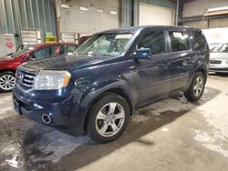 Salvage cars for sale at Eldridge, IA auction: 2012 Honda Pilot EXL