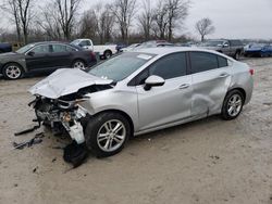 Salvage cars for sale at Cicero, IN auction: 2017 Chevrolet Cruze LT