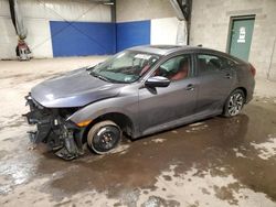 Salvage cars for sale at Chalfont, PA auction: 2018 Honda Civic EX