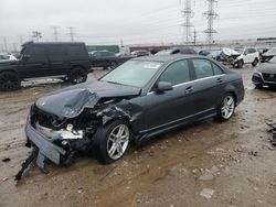 Vehiculos salvage en venta de Copart Elgin, IL: 2013 Mercedes-Benz C 300 4matic