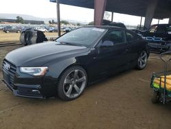 Salvage cars for sale at American Canyon, CA auction: 2016 Audi A5 Premium Plus S-Line