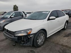 Volkswagen salvage cars for sale: 2015 Volkswagen Passat S