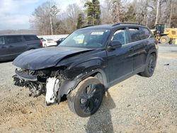 Salvage cars for sale at Concord, NC auction: 2022 Volkswagen Atlas SE