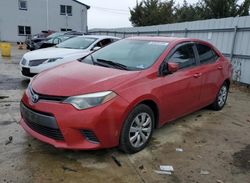 Carros salvage a la venta en subasta: 2015 Toyota Corolla L