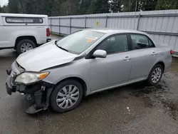 Salvage cars for sale at Arlington, WA auction: 2013 Toyota Corolla Base