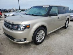 Salvage cars for sale at Riverview, FL auction: 2018 Ford Flex SEL