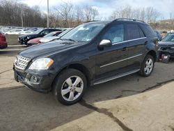 Mercedes-Benz m-Class salvage cars for sale: 2010 Mercedes-Benz ML 350 4matic