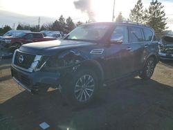 Nissan salvage cars for sale: 2018 Nissan Armada SV