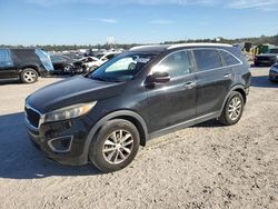 Salvage cars for sale at Houston, TX auction: 2016 KIA Sorento LX