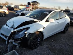 Salvage cars for sale at Hillsborough, NJ auction: 2024 Tesla Model Y