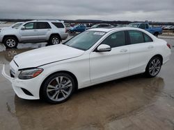 Salvage cars for sale from Copart Grand Prairie, TX: 2020 Mercedes-Benz C300