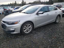 Chevrolet salvage cars for sale: 2019 Chevrolet Malibu LT