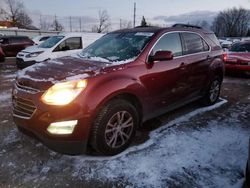 Chevrolet salvage cars for sale: 2017 Chevrolet Equinox LT