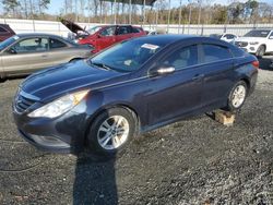 Salvage cars for sale at Spartanburg, SC auction: 2014 Hyundai Sonata GLS