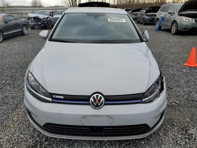 2019 Volkswagen E-GOLF SE