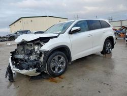 Toyota Highlander Limited salvage cars for sale: 2018 Toyota Highlander Limited