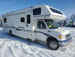 Ford salvage cars for sale: 2002 Ford Econoline E450 Super Duty Cutaway Van