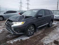 Salvage cars for sale at Elgin, IL auction: 2019 Mitsubishi Outlander SE