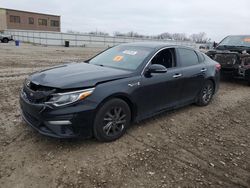 Salvage cars for sale at Kansas City, KS auction: 2019 KIA Optima LX