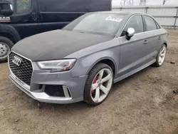 Salvage cars for sale at Elgin, IL auction: 2019 Audi RS3