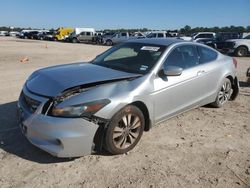 Salvage cars for sale at Houston, TX auction: 2012 Honda Accord LX