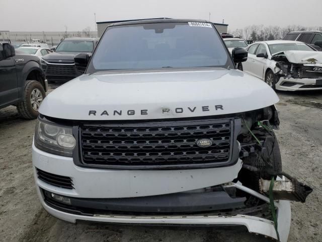 2016 Land Rover Range Rover HSE